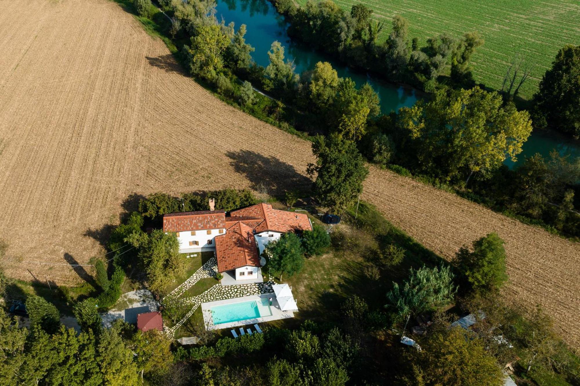La Meridiana B&B Казале-суль-Силе Экстерьер фото